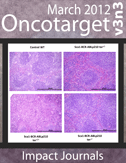 Journal Cover for Oncotarget V3N3