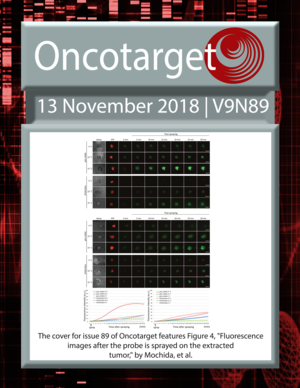 Journal Cover for Oncotarget V9N89