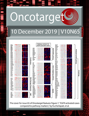 Journal Cover for Oncotarget V10N65