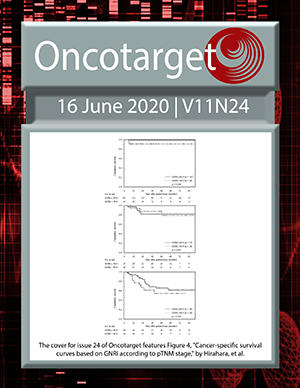 Journal Cover for Oncotarget V11N24