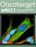 Journal Cover for Oncotarget V4N11
