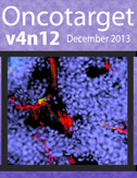 Journal Cover for Oncotarget V4N12