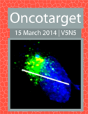 Journal Cover for Oncotarget V5N5