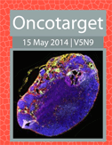 Journal Cover for Oncotarget V5N9