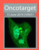 Journal Cover for Oncotarget V5N11