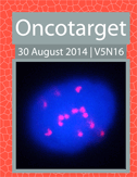 Journal Cover for Oncotarget V5N16