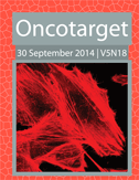 Journal Cover for Oncotarget V5N18