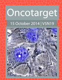 Journal Cover for Oncotarget V5N19