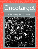 Journal Cover for Oncotarget V6N1