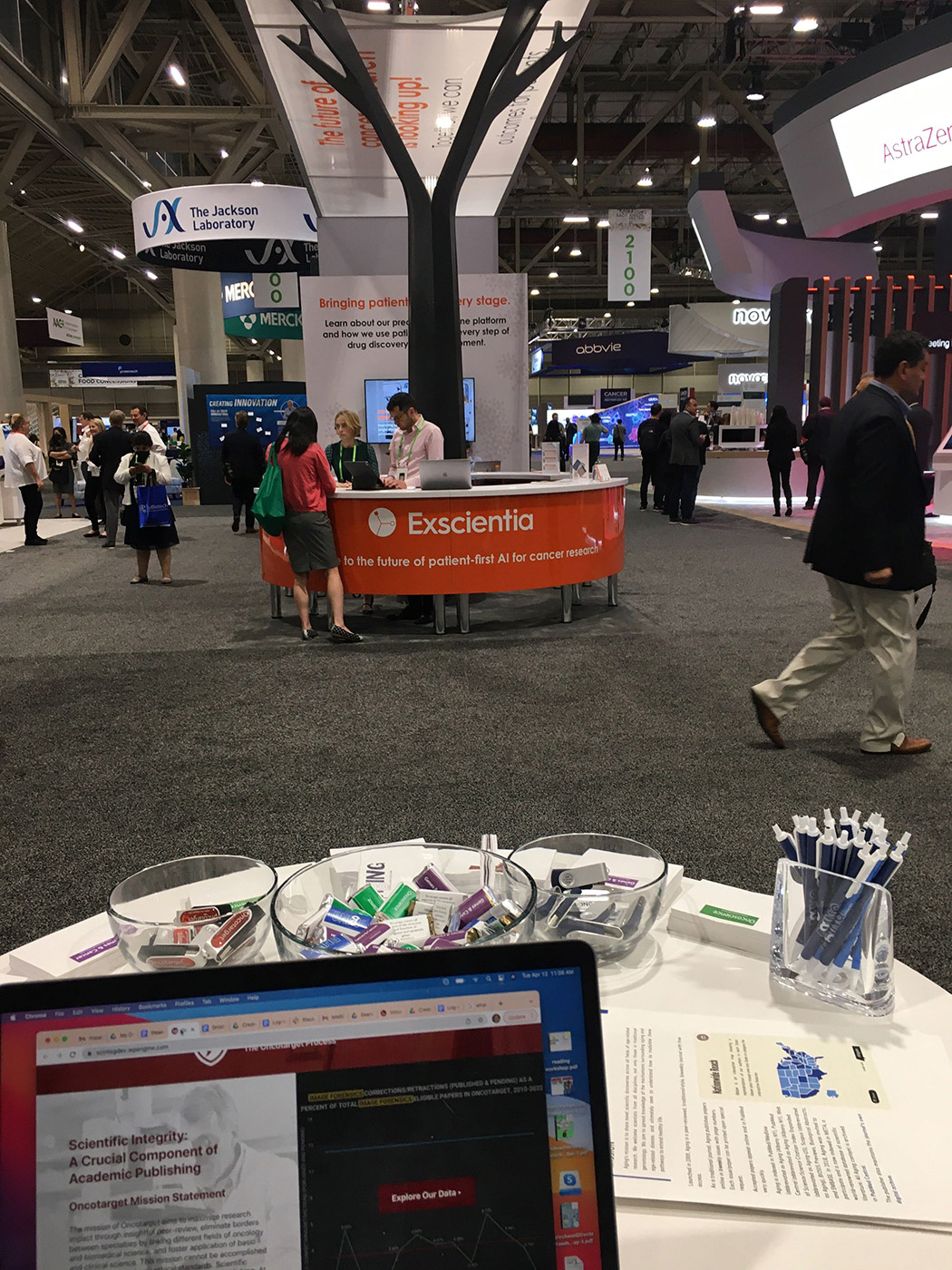 at the AACR2022 Booth thumbnail 3