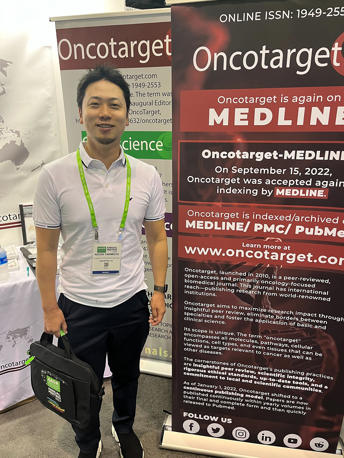 AACR 2023 Booth Photo Thumbnail 1